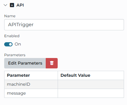 API Trigger