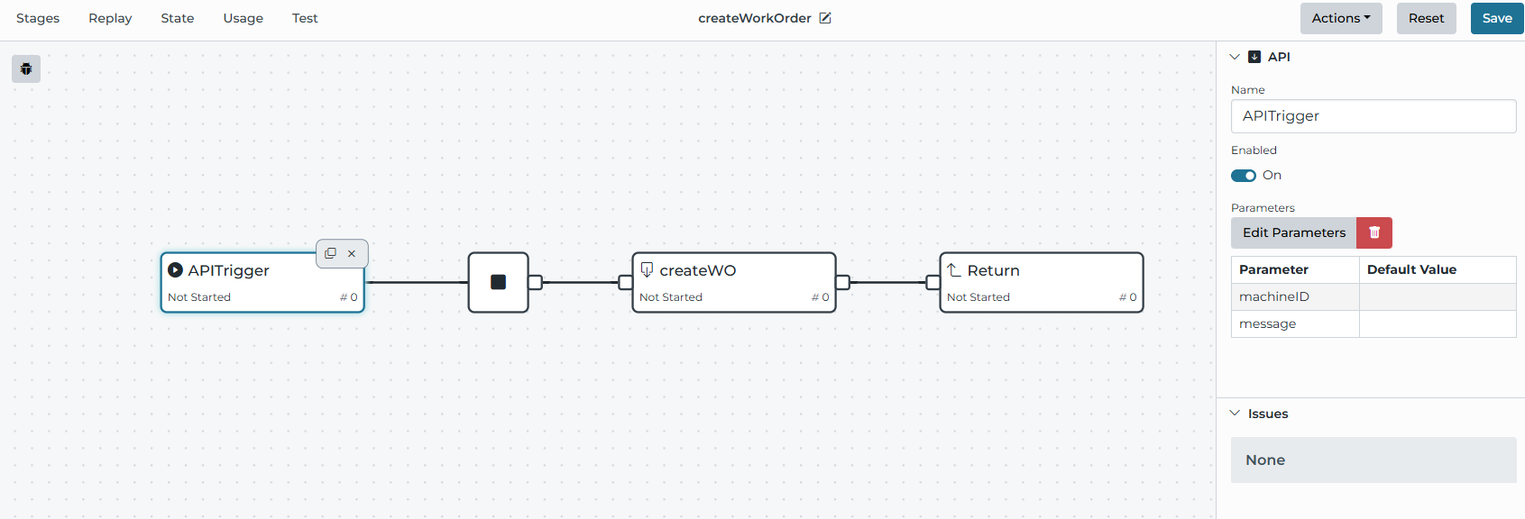 Example API Trigger